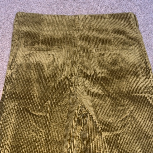 Anthropologie Ett:twa Wide Leg Corduroy Trouser Pant 70s Retro Vintage 32 - Picture 7 of 9
